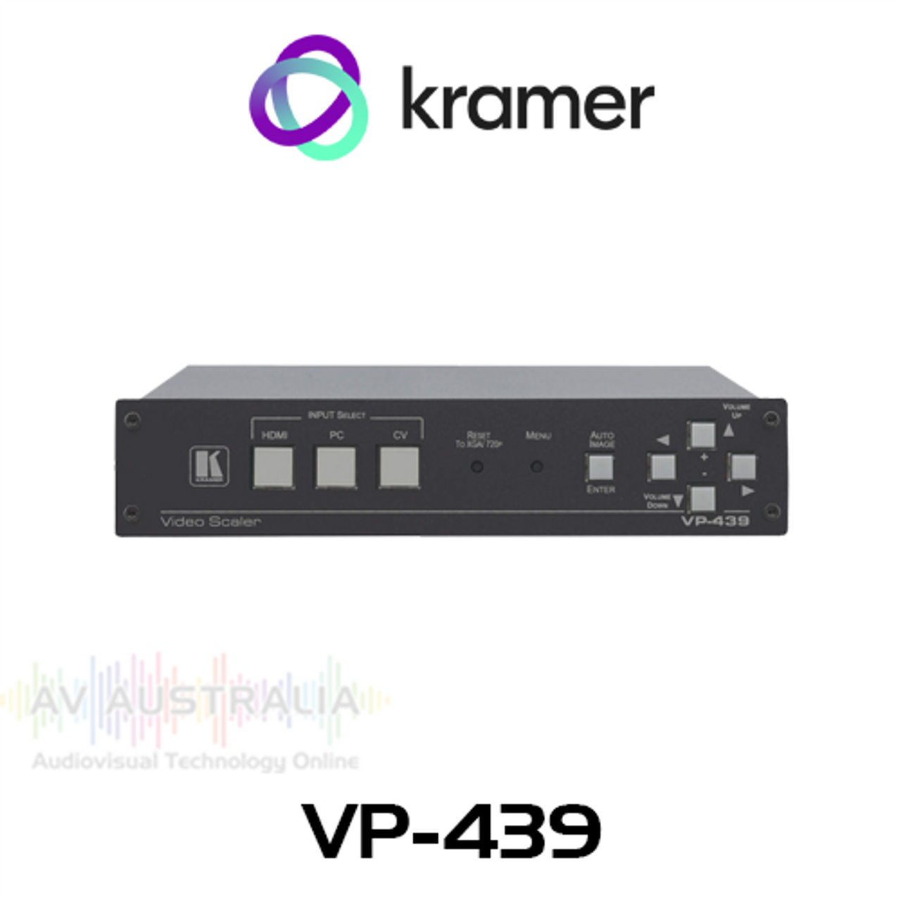 Kramer VP-439 HDMI, VGA & AV to DVI Switcher / Scaler