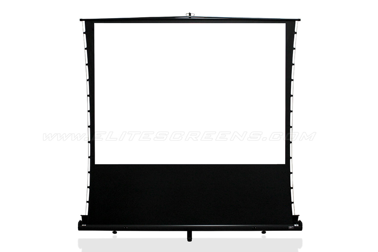 Elite Screens ezCinema Tab Tension Floor Pull-Up Portable Projection Screens (70 - 110")