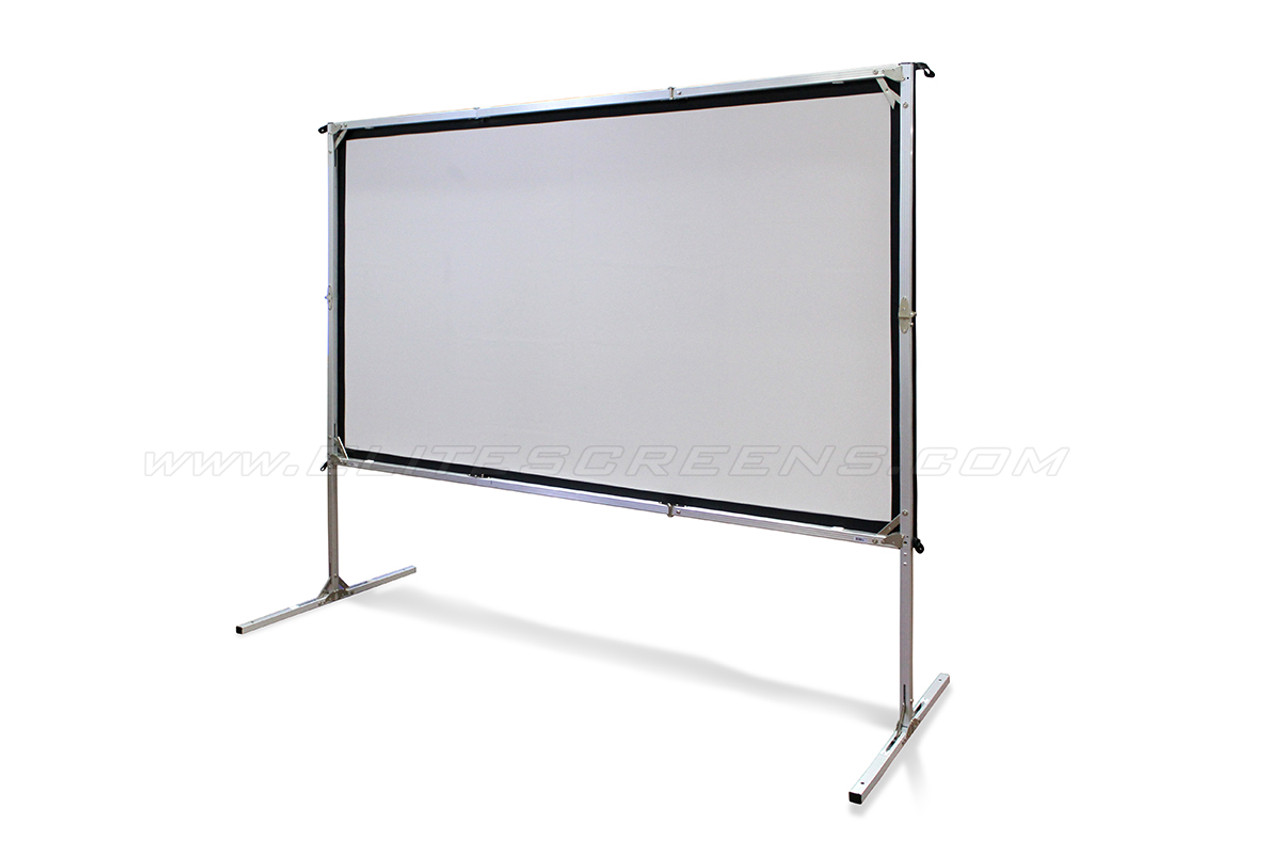 Elite Screens Yard Master 2 WraithVeil Dual Portable Outdoor Front & Rear Projection Screens (135", 150", 180")