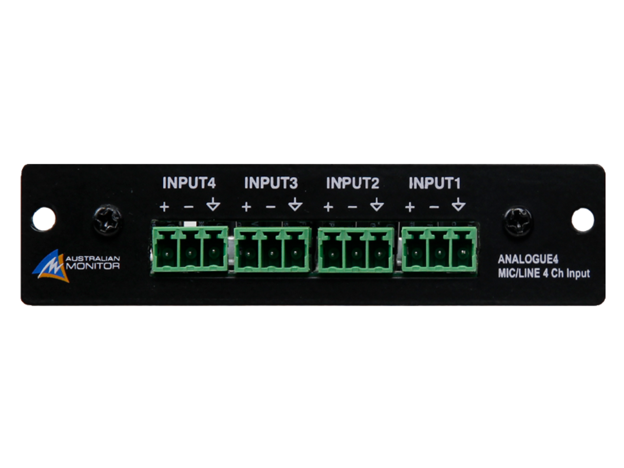 Australian Monitor ISP Series 2-Ch 120/250W 1RU Power Amplifier