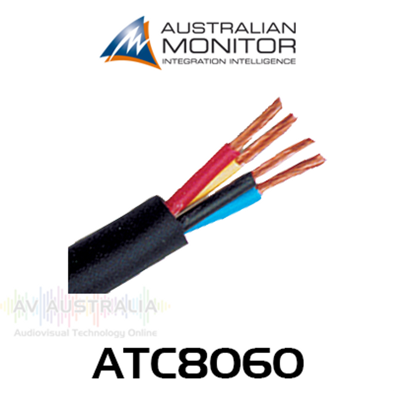 Australian Monitor 4 Core 13AWG OFC Pro Speaker Cable (100m)