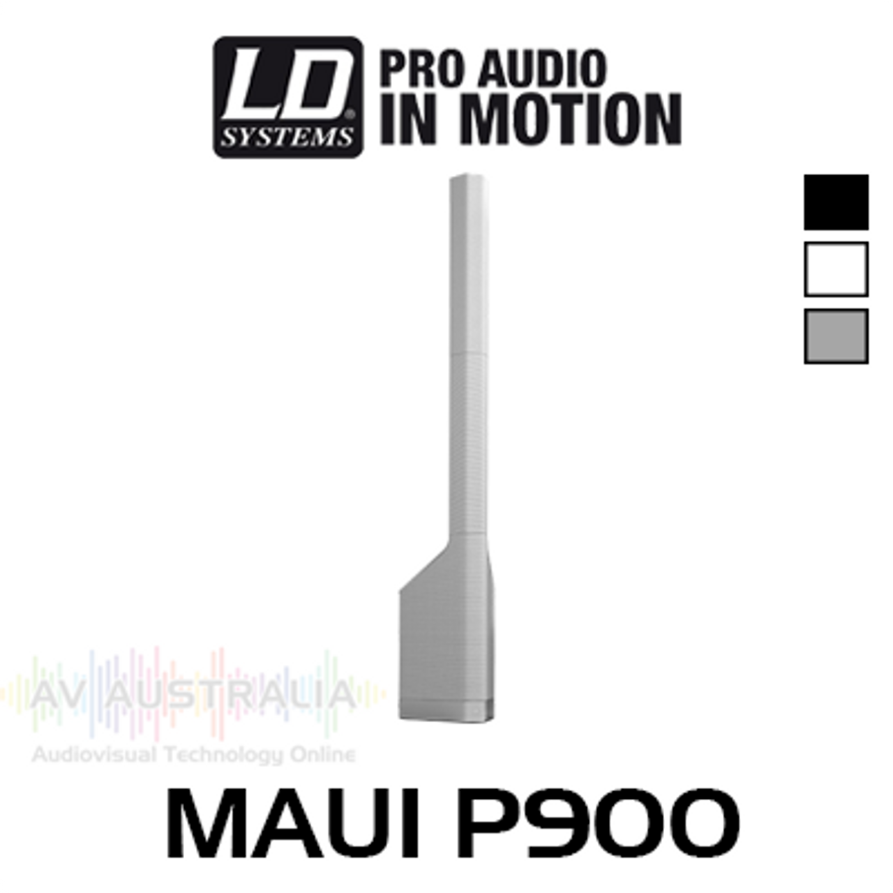 LD Systems MAUI P900 Powered Column PA System by Porsche Design Studio