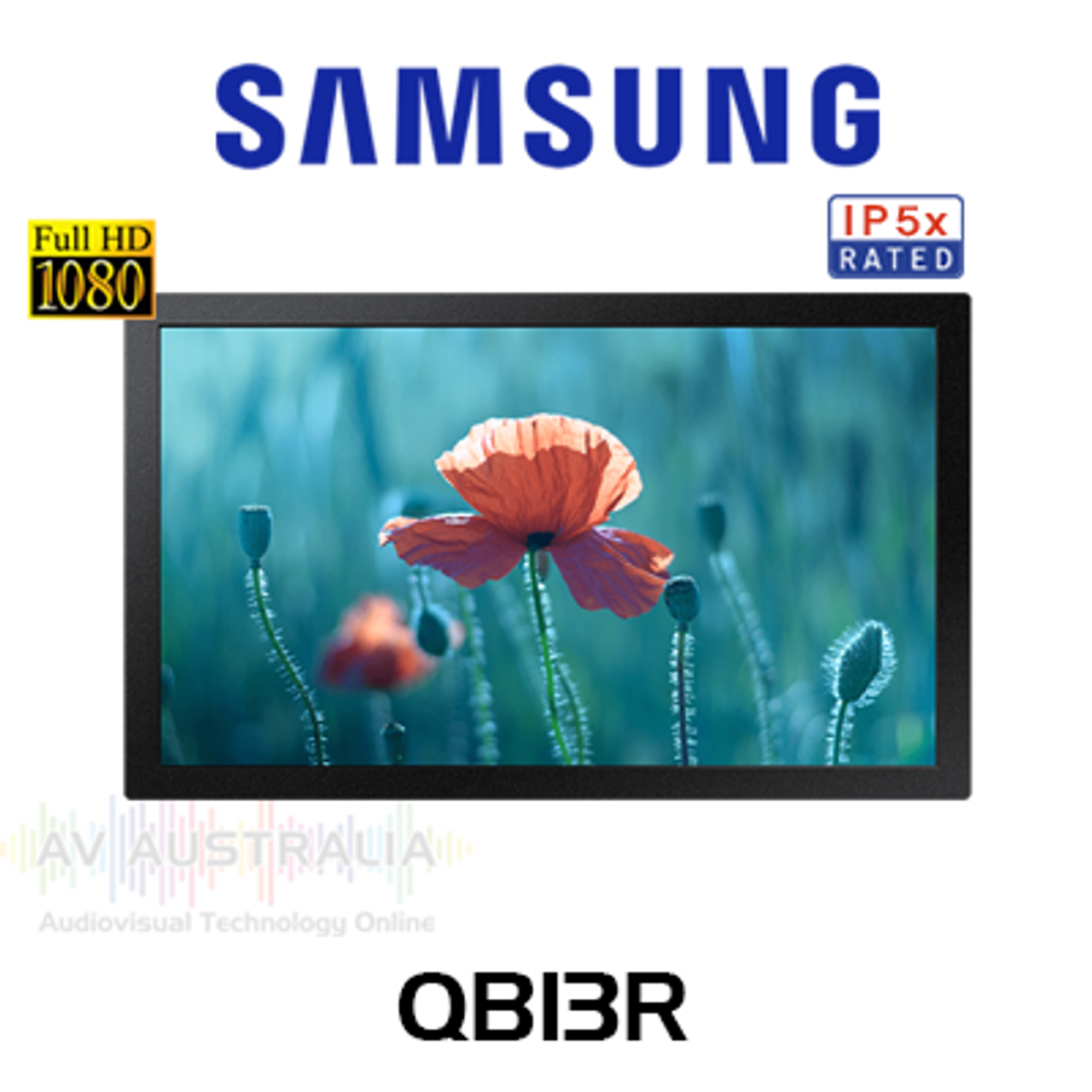 Samsung QB13R 13" Full HD Tizen Powered 16/7 Digital Signage