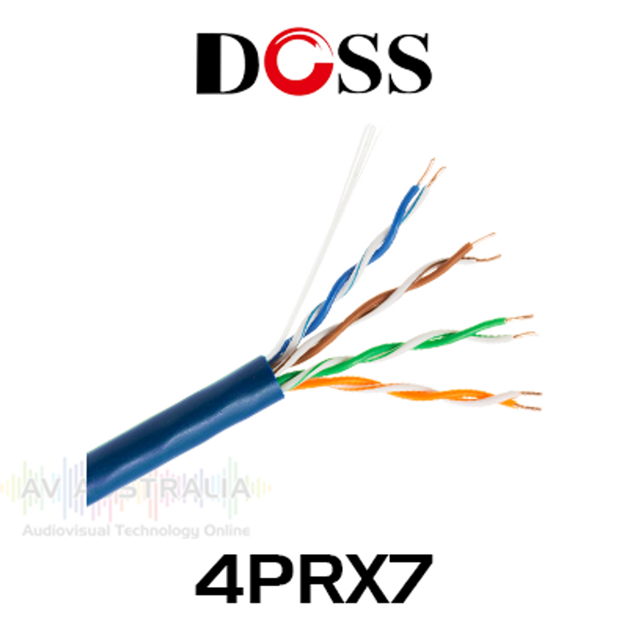 Doss 4PRX7 Cat5E Solid Cable Box (305m)