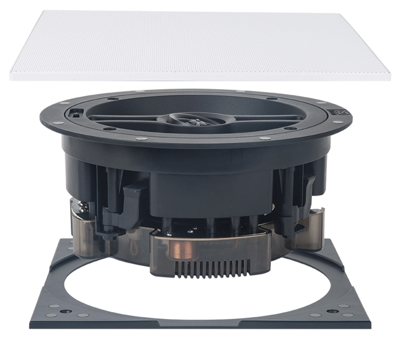 OSD Black R81 8" Acoustic In-Ceiling Speakers (Pair)