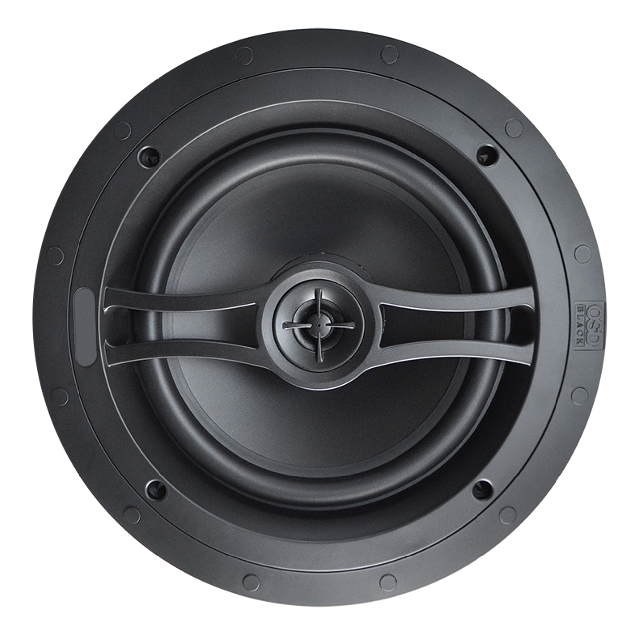 OSD Black R81 8" Acoustic In-Ceiling Speakers (Pair)