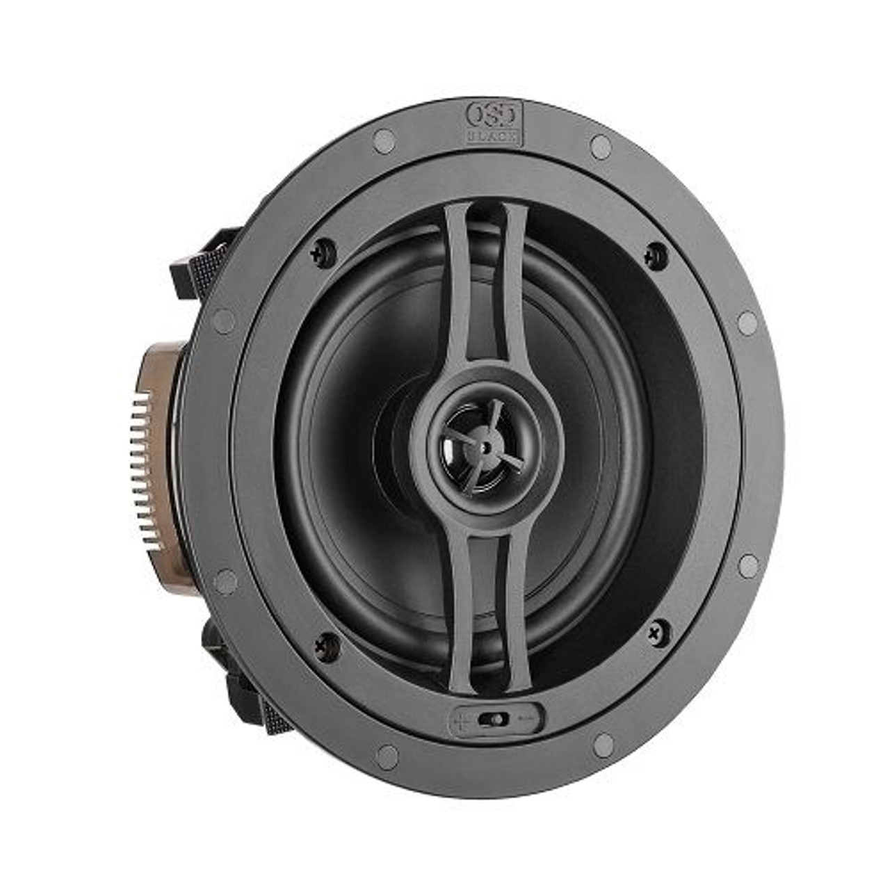 OSD Black R62SM 6.5" Performance Weather Resistant Shallow Mount In-Ceiling Speaker (Pair)