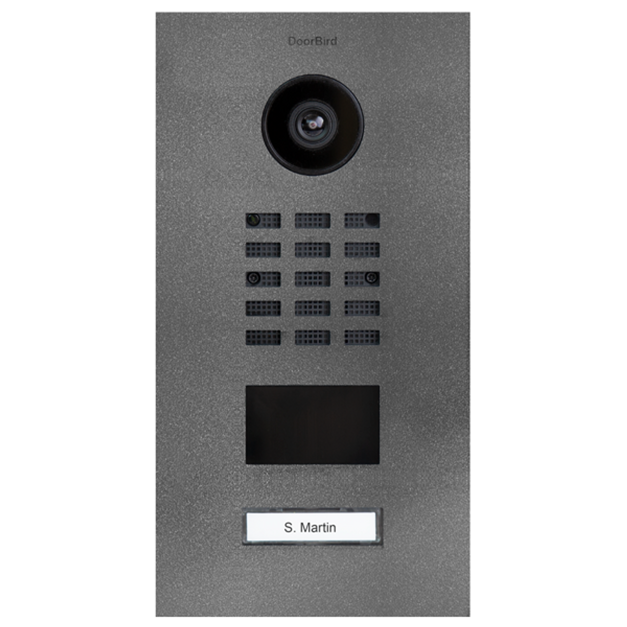 DoorBird D210xV 1-3 Buttons IP Intercom HD Video Flush Mount Door Station (Metal Finish)