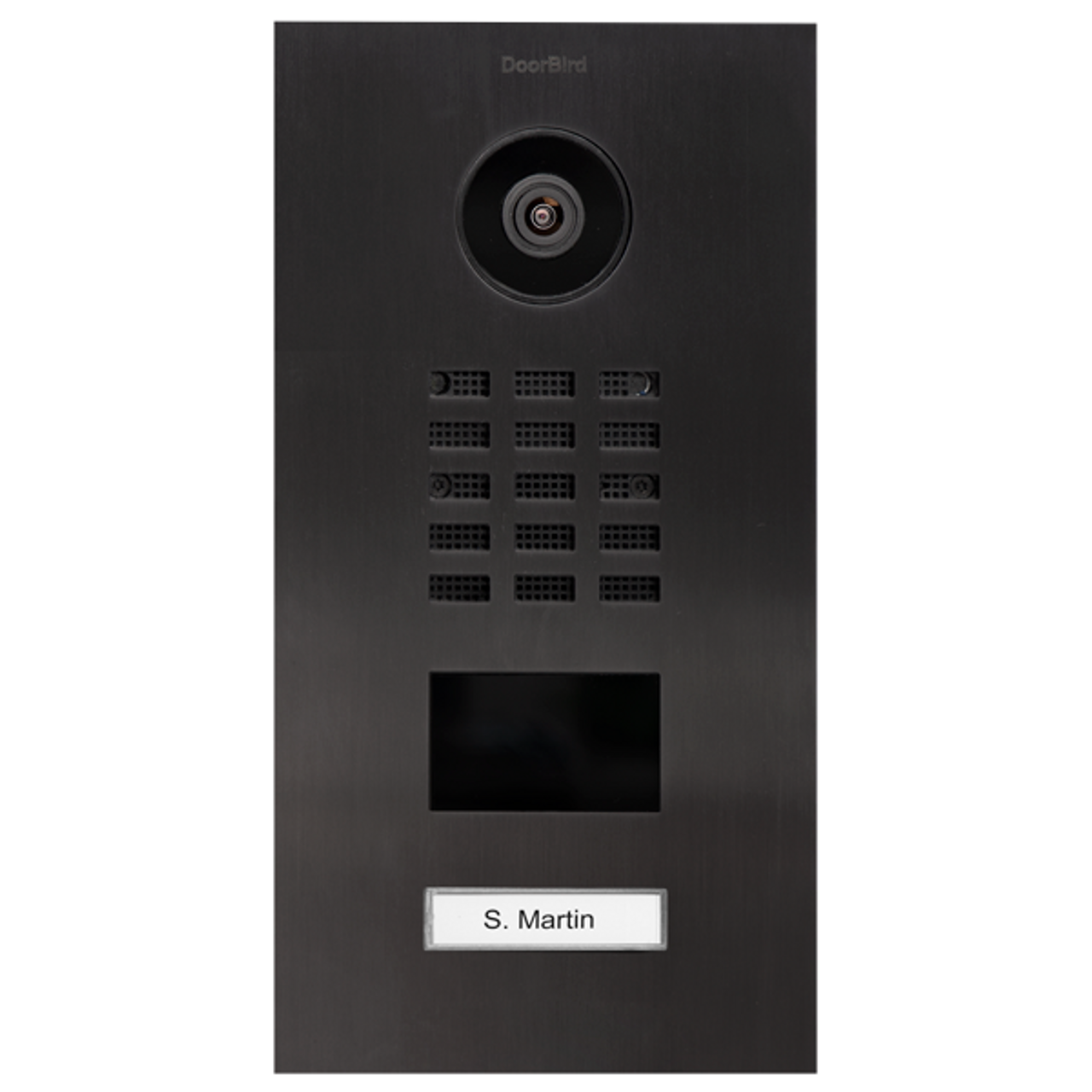 DoorBird D210xV 1-3 Buttons IP Intercom HD Video Flush Mount Door Station (Metal Finish)