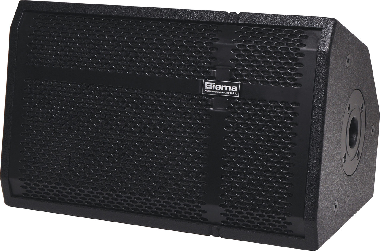 Biema Passive 8" 75W 2 Way High Power PA Bin Speakers (Pair)