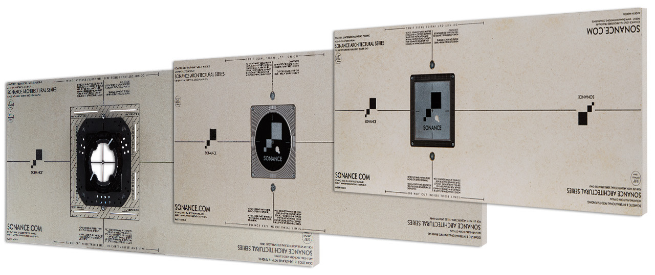 Sonance Architectural BPS6 TL Discreet Mounting Platform (Each)