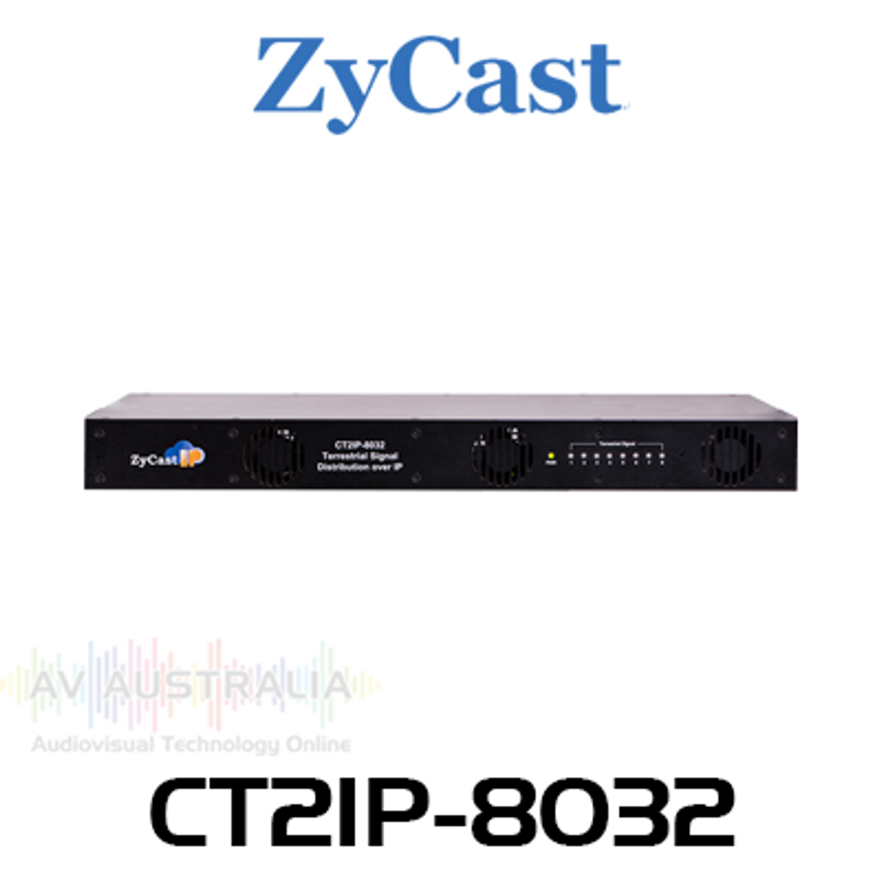 ZyCast CT2IP-8032 8 Inputs DVB-T To IP Encoder
