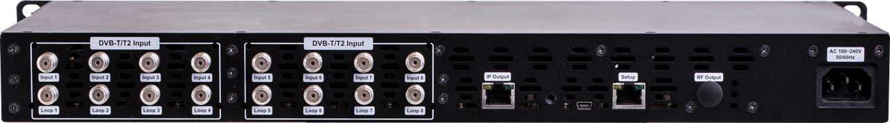 ZyCast CT2IP-8032 8 Inputs DVB-T To IP Encoder