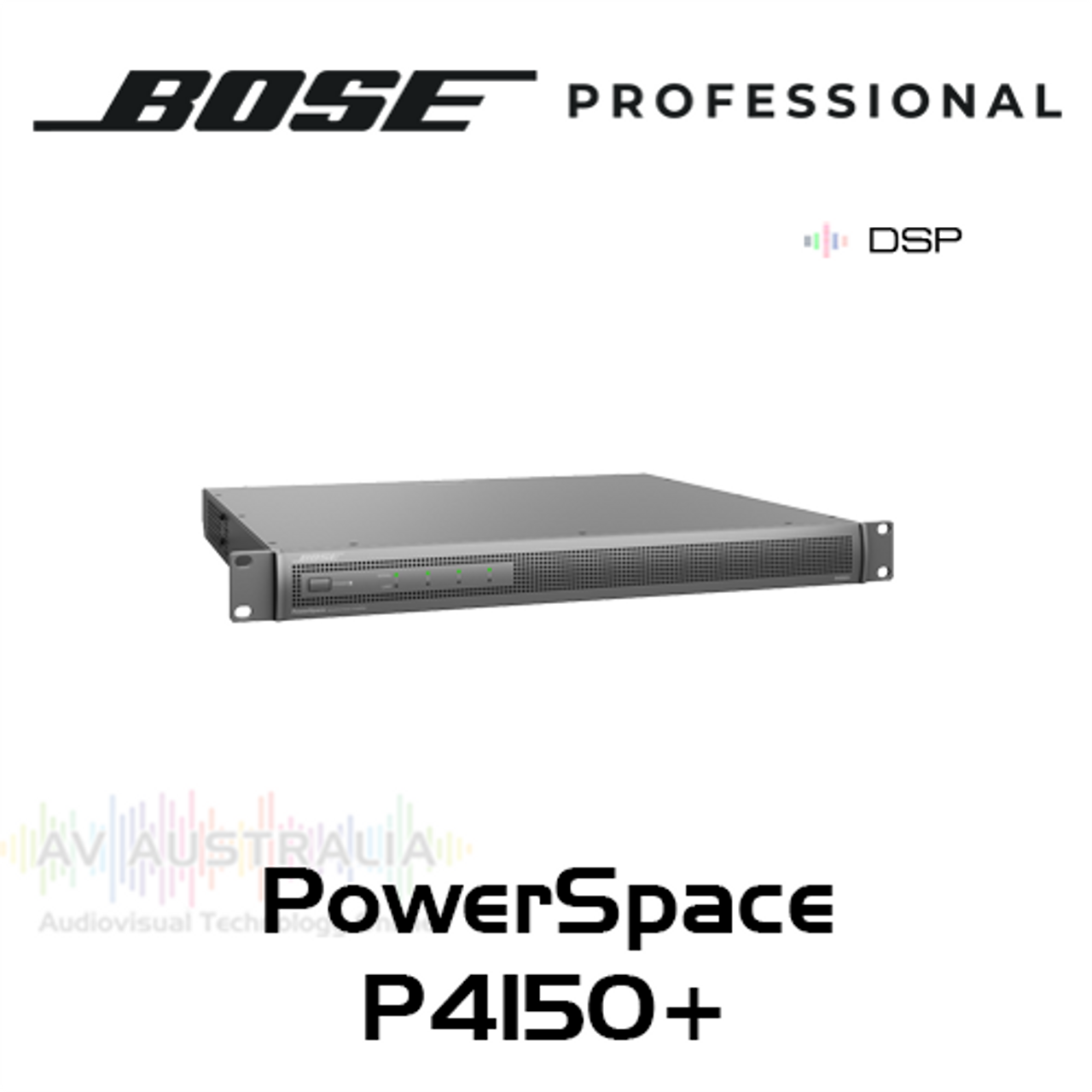 Bose Pro PowerSpace P4150+ 4 x 150W Power Amplifier with DSP
