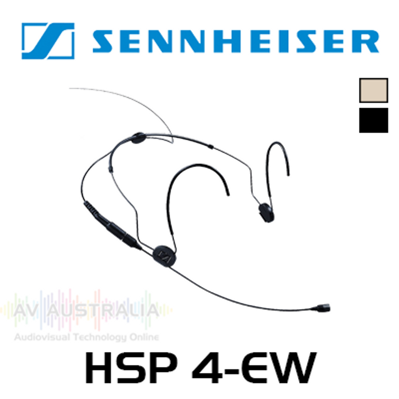 Sennheiser HSP 4-EW Cardioid Condenser Neckband Microphone