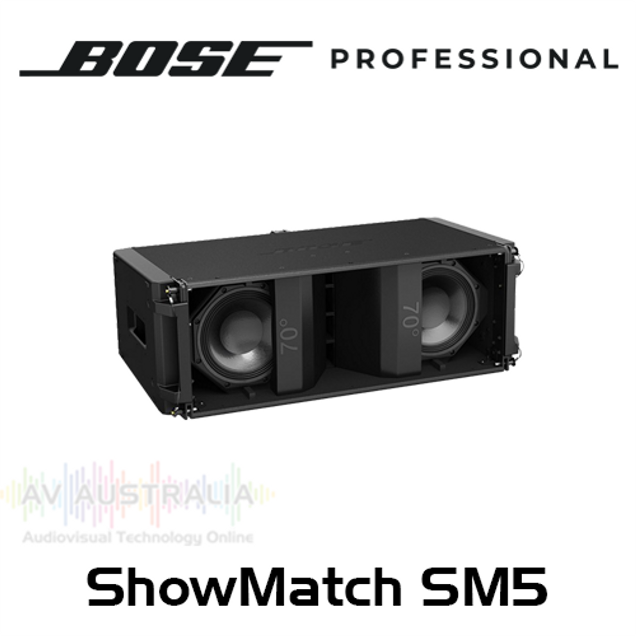 Bose Pro ShowMatch SM5 Dual 8" DeltaQ 5° Full-Range Array Loudspeaker (Each)