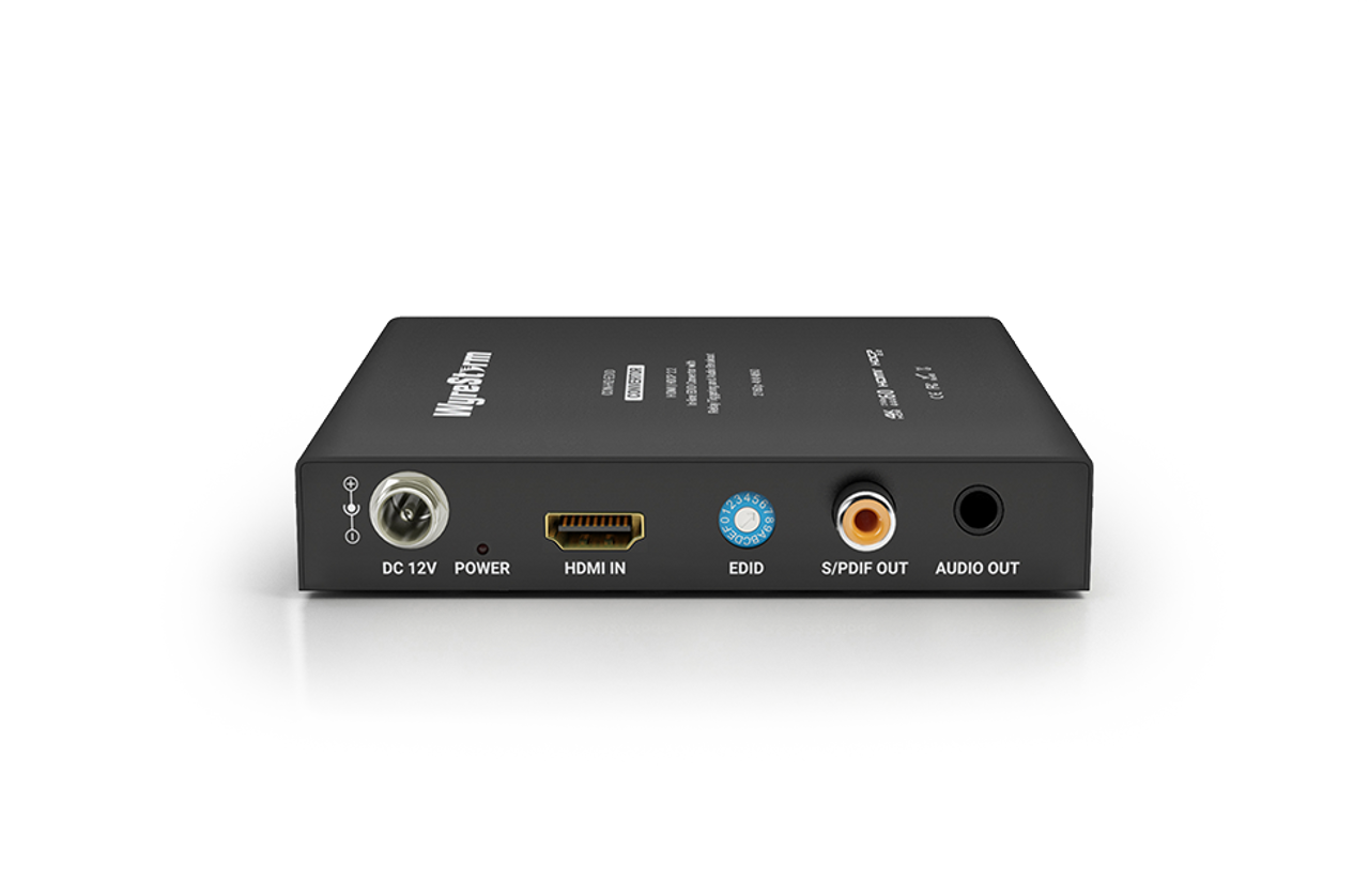 WyreStorm HDMI In-Line Signal Re-Clocker with EDID Management, Audio De-Embed & Relay Triggering