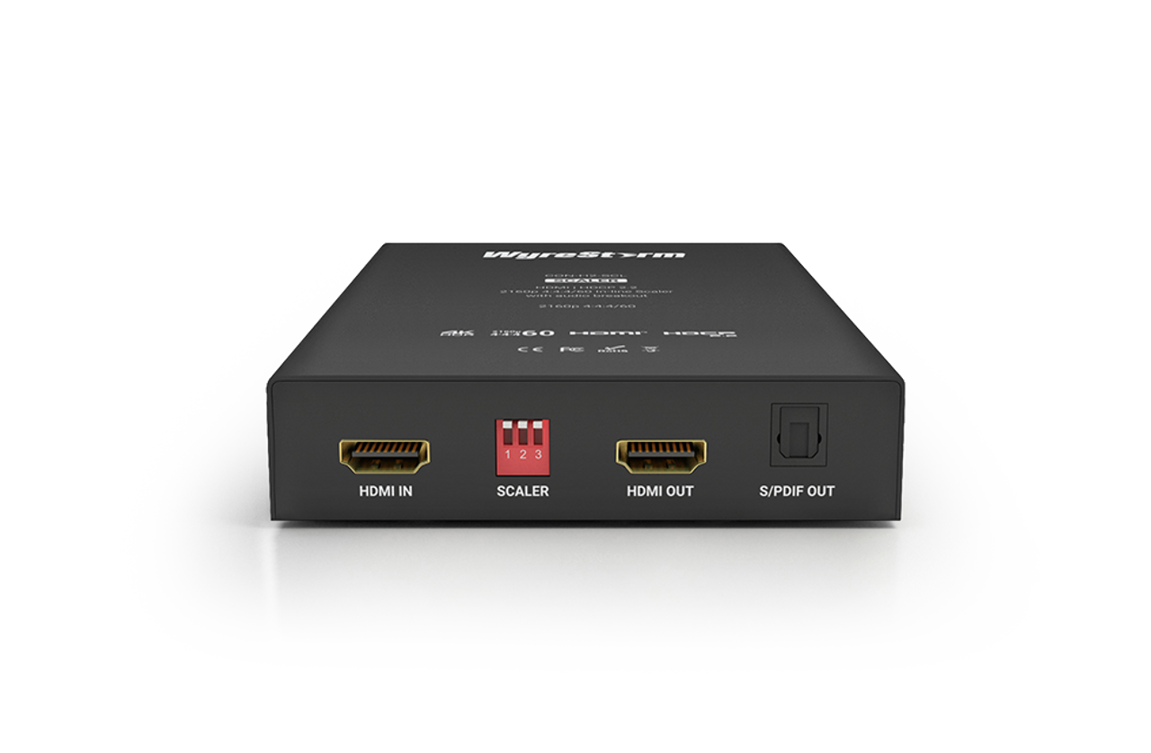 WyreStorm In-Line HDMI Scaler with Audio Breakout