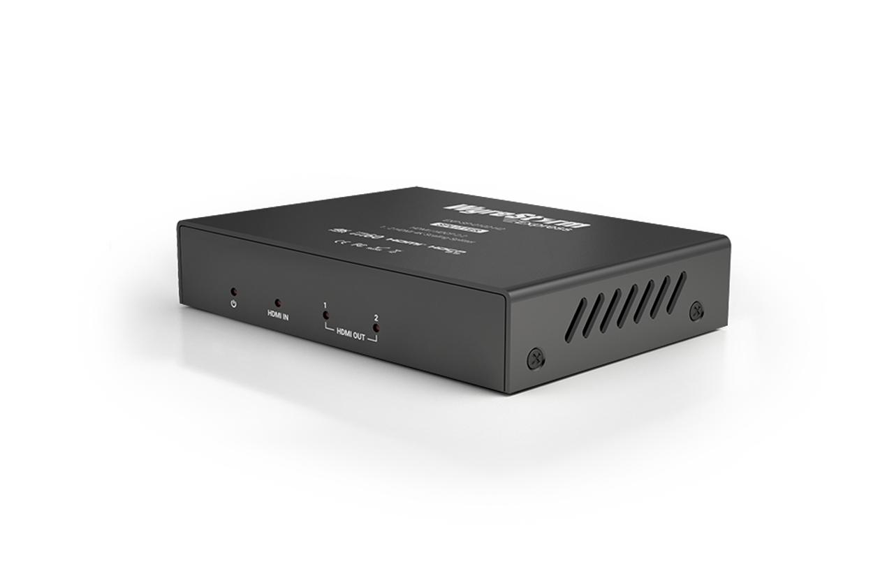 WyreStorm 4K HDR 4:4:4 60Hz HDMI 1x2 Splitter with 1080p Scaling Feature