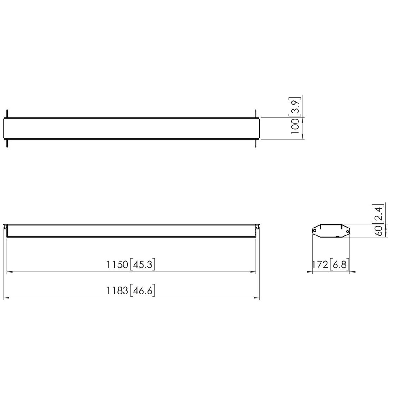 Vogels PFA9129 Connect-It Video Wall Cross Bar (115, 150cm) 