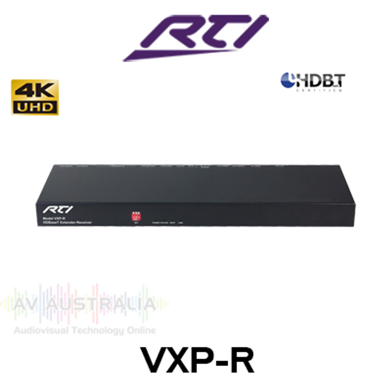 RTI VXP-R HDBaseT Long Range Receiver (100m)