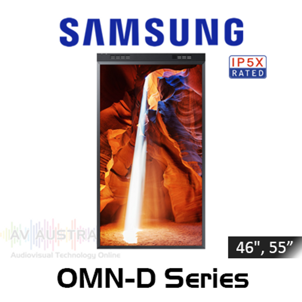 Samsung OMN-D Full HD Dual Sided Super High Brightness Tizen Powered 24/7 Smart Signage (46", 55")
