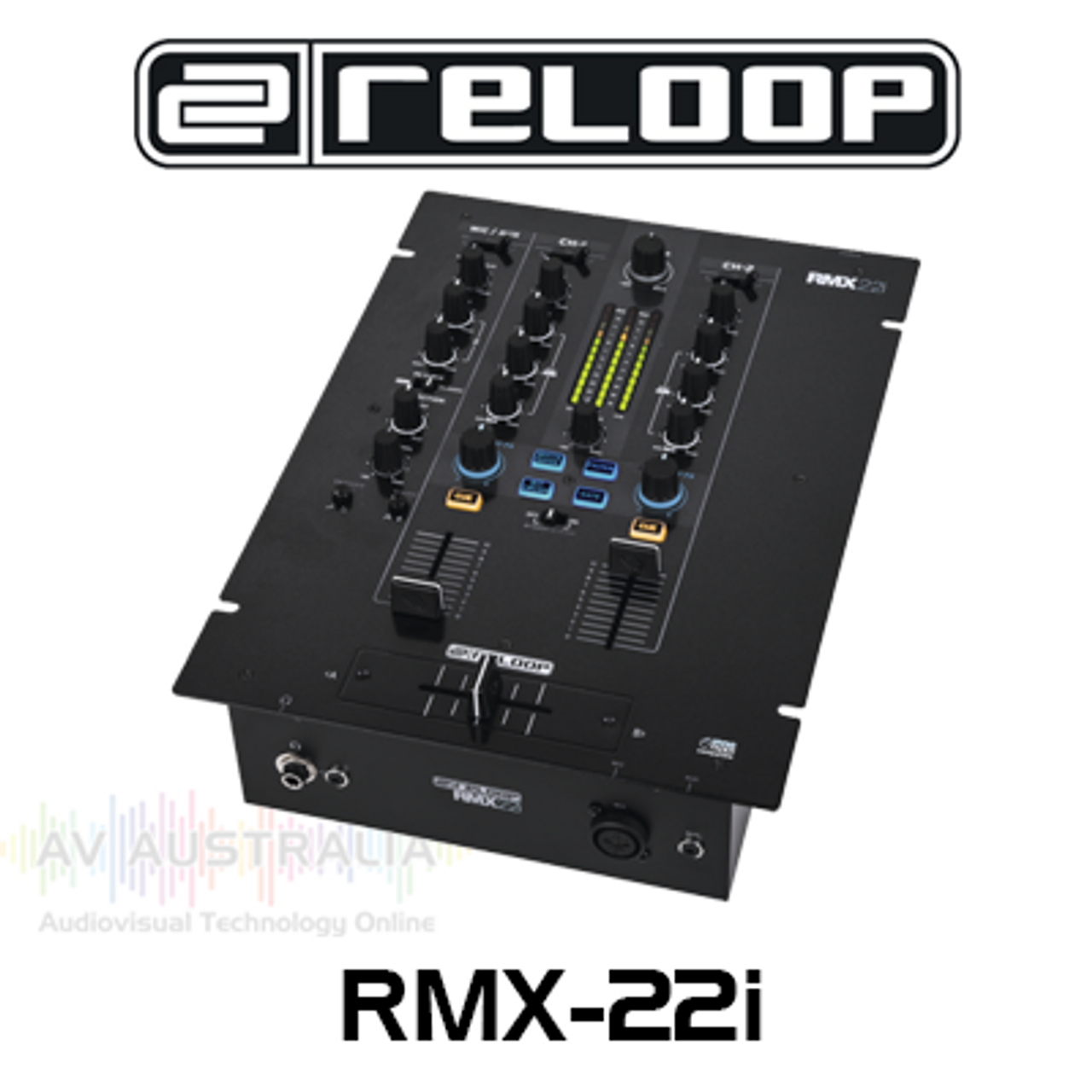 Reloop RMX-22i 2+1-Ch Digital Effect DJ Mixer