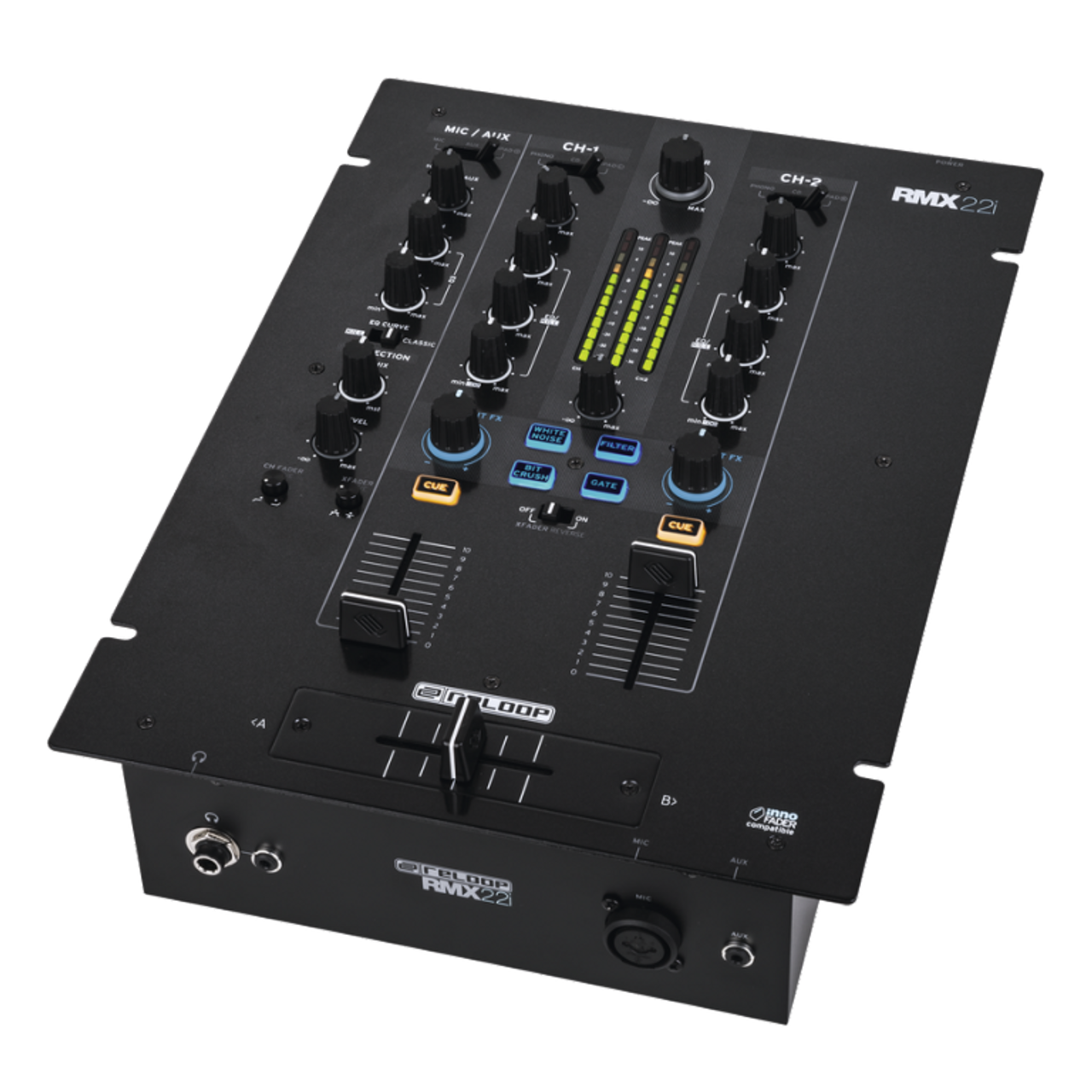 Reloop RMX-22i 2+1-Ch Digital Effect DJ Mixer