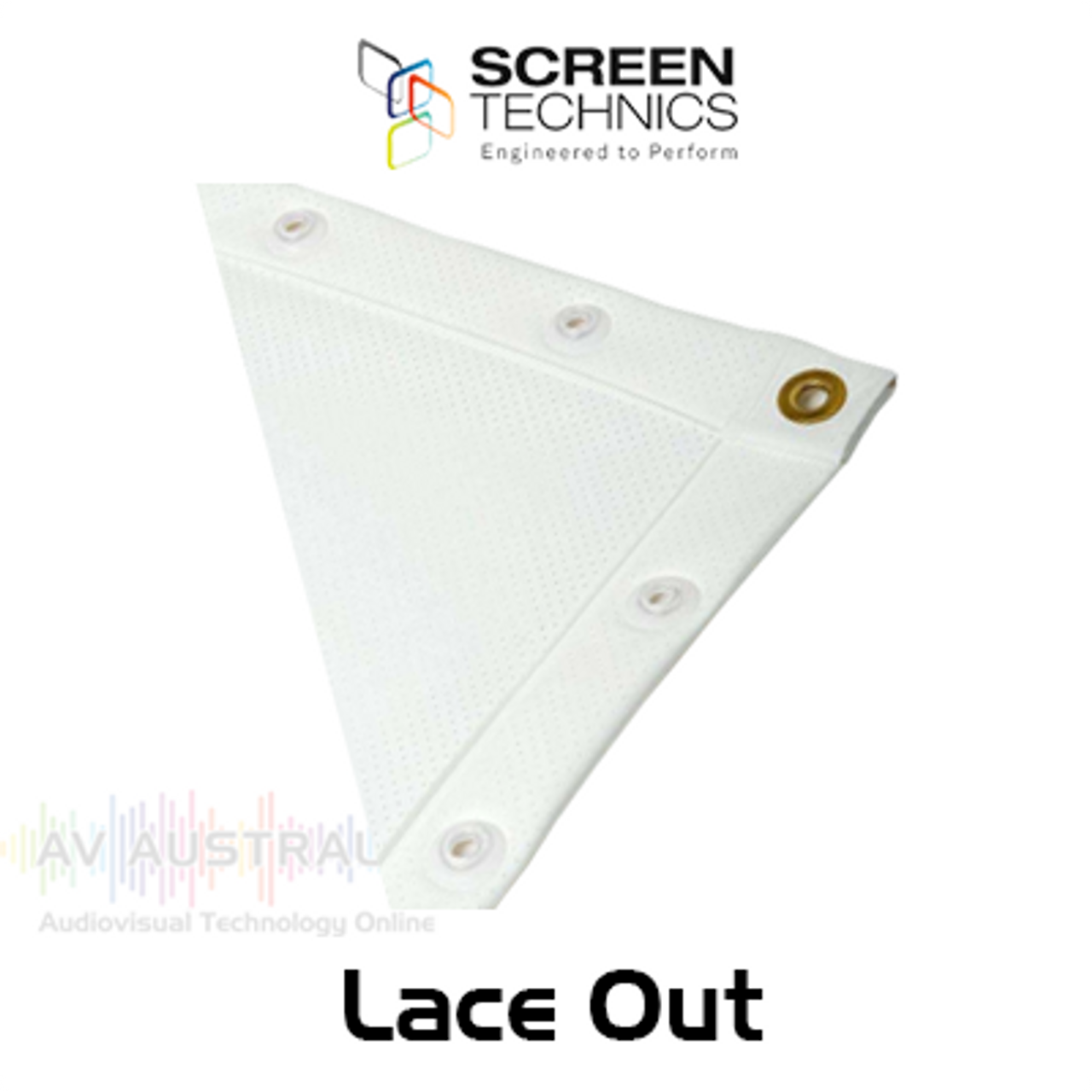 ST Lace Out Welded PVC Projection Screens