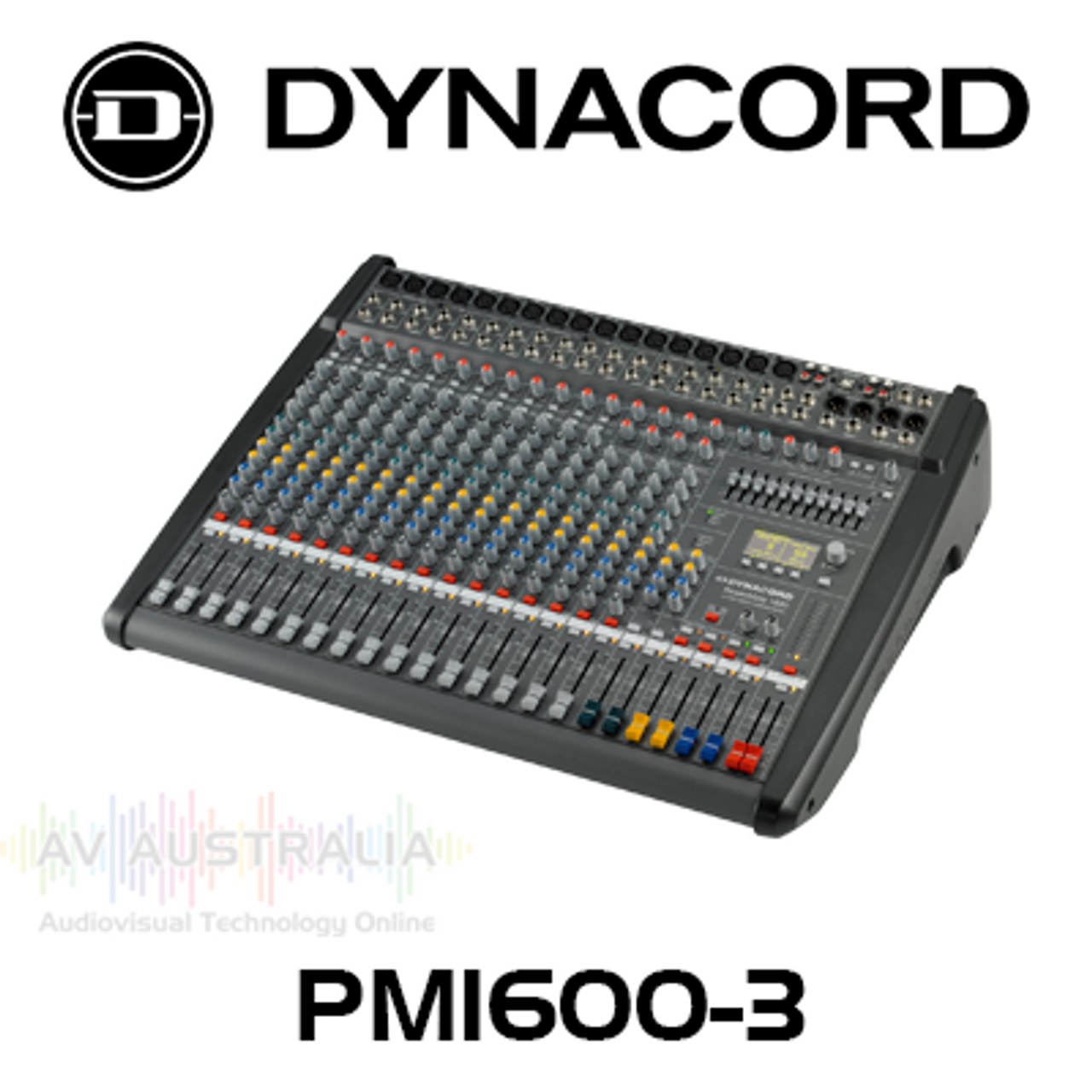 Dynacord PowerMate 600-3 8-Channel Powered Mixer - Sound Productions