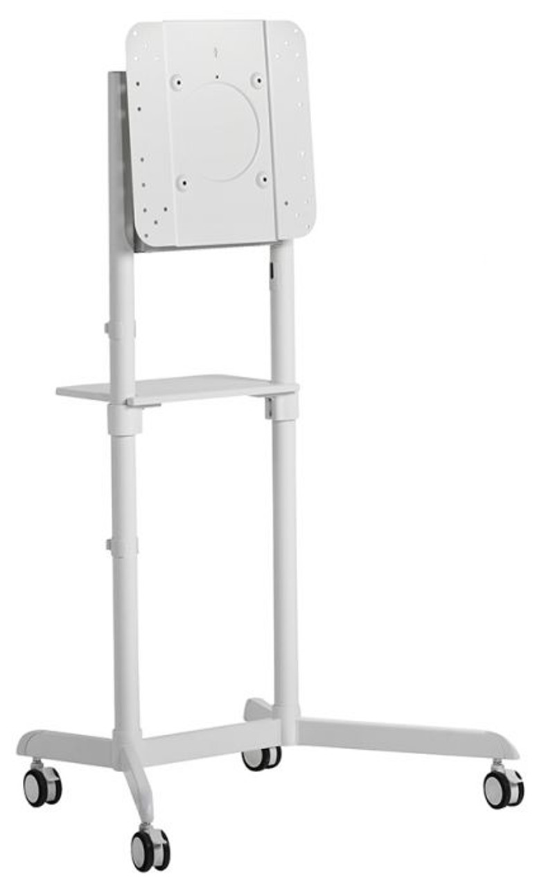 Atdec AD-TVC-70R-W Mobile TV Trolley With Display Rotation (up to 70kg)