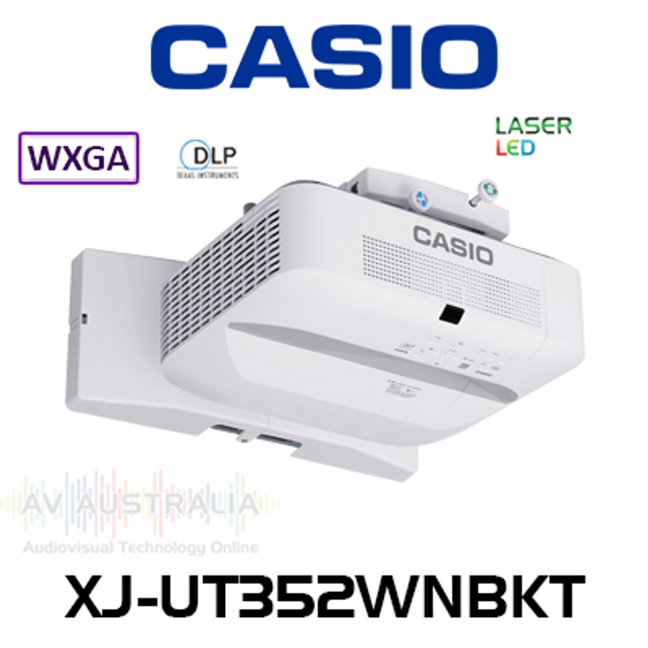 Casio XJ-UT352WN WXGA 3500 Lumens Laser & LED DLP Projector