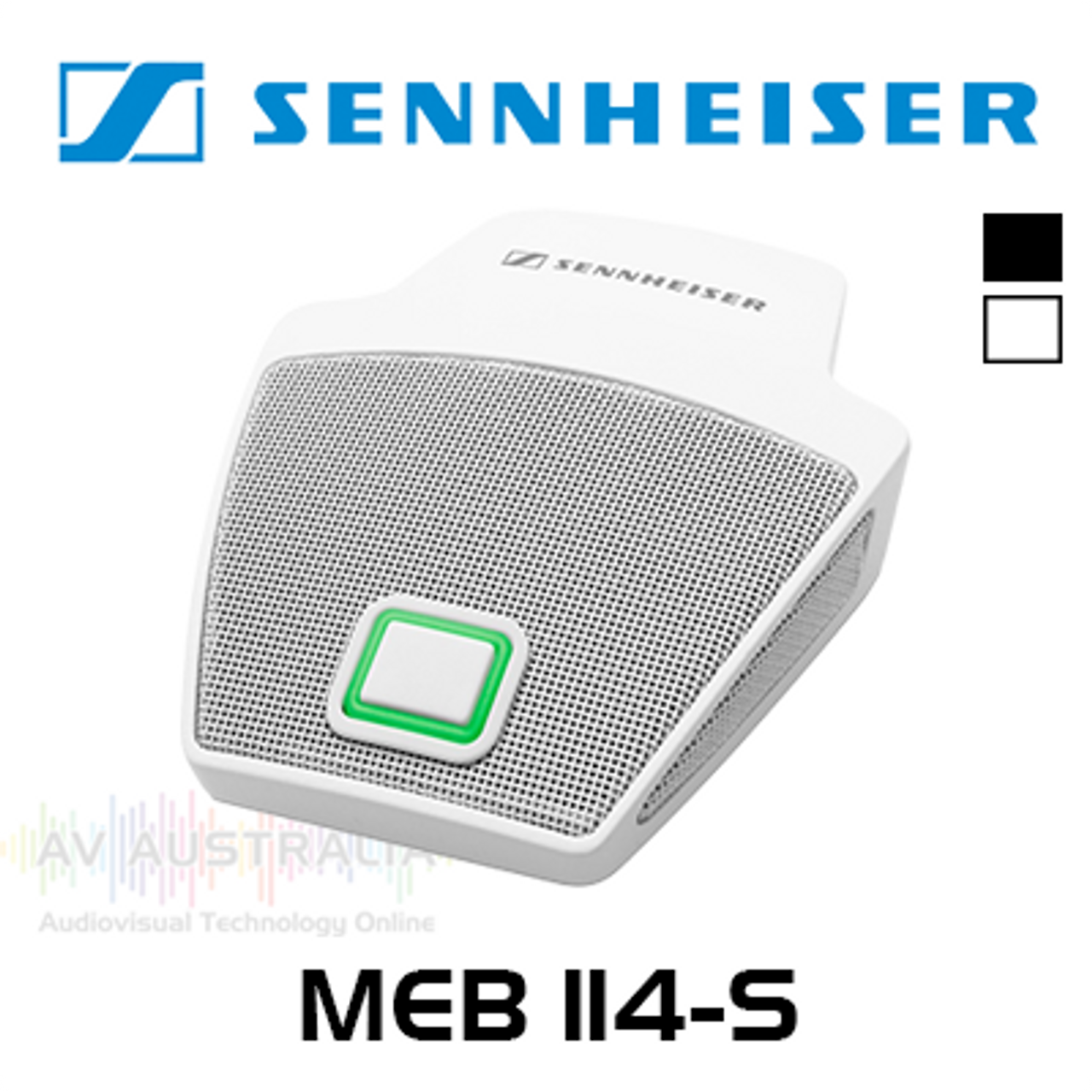 Sennheiser SpeechLine MEB114-S Cardioid Table Boundary Microphone