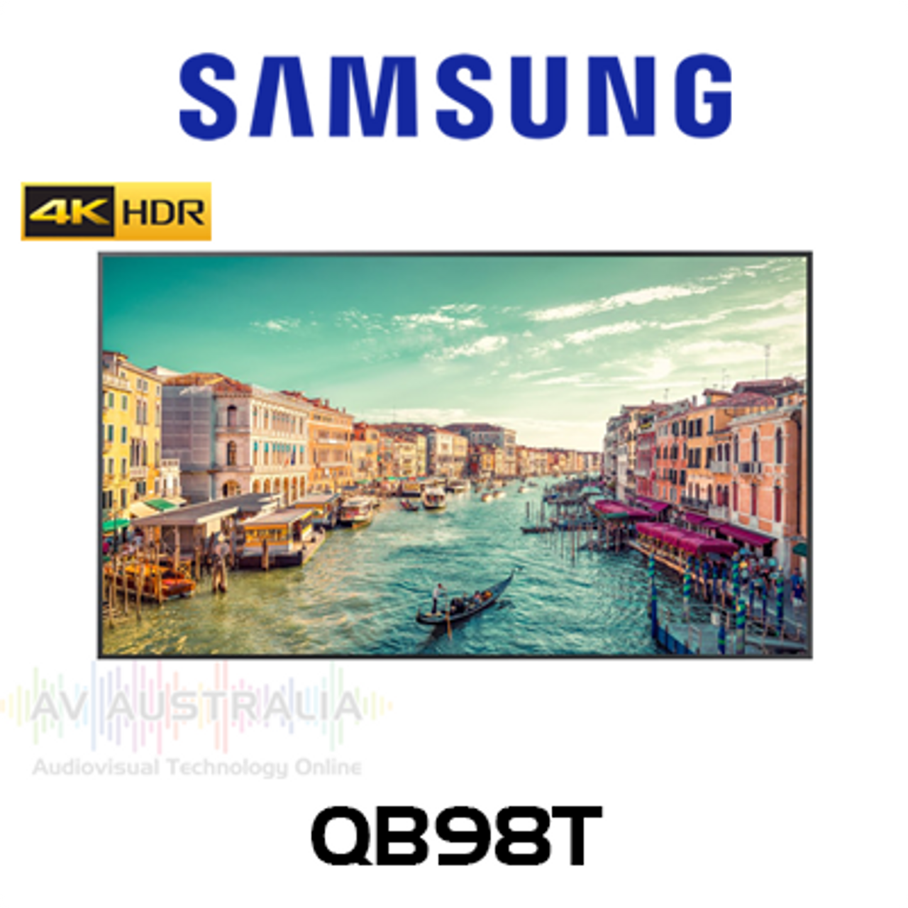 Samsung QBT Series 98" 4K HDR Tizen Powered 24/7 Digital Signage