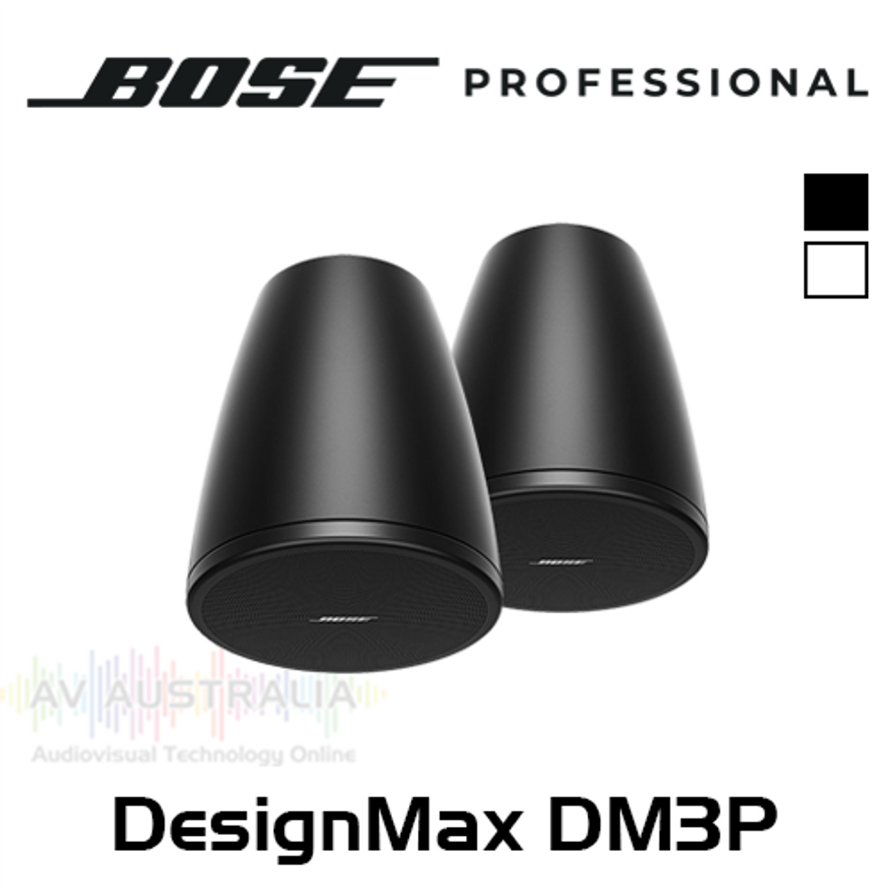 Bose Pro DesignMax DM3P 3.25" 8 ohm 70/100V Pendant Loudspeakers (Pair)