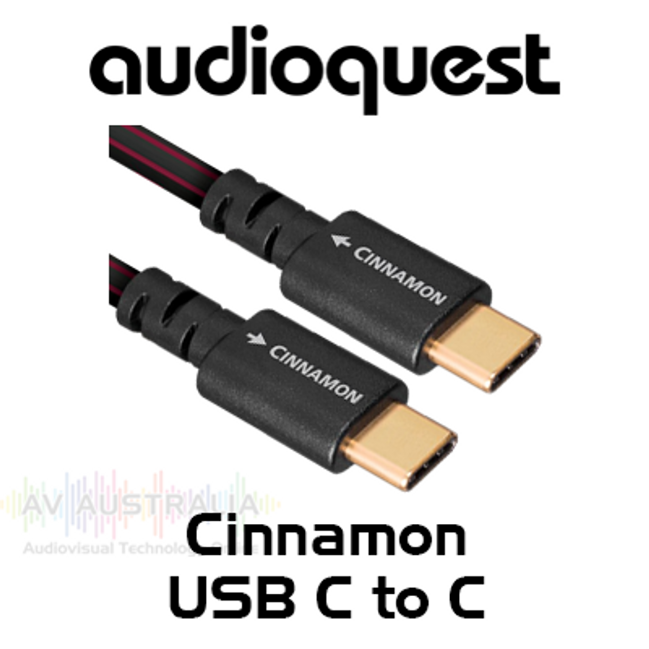 AudioQuest Cinnamon USB C to USB C Cable