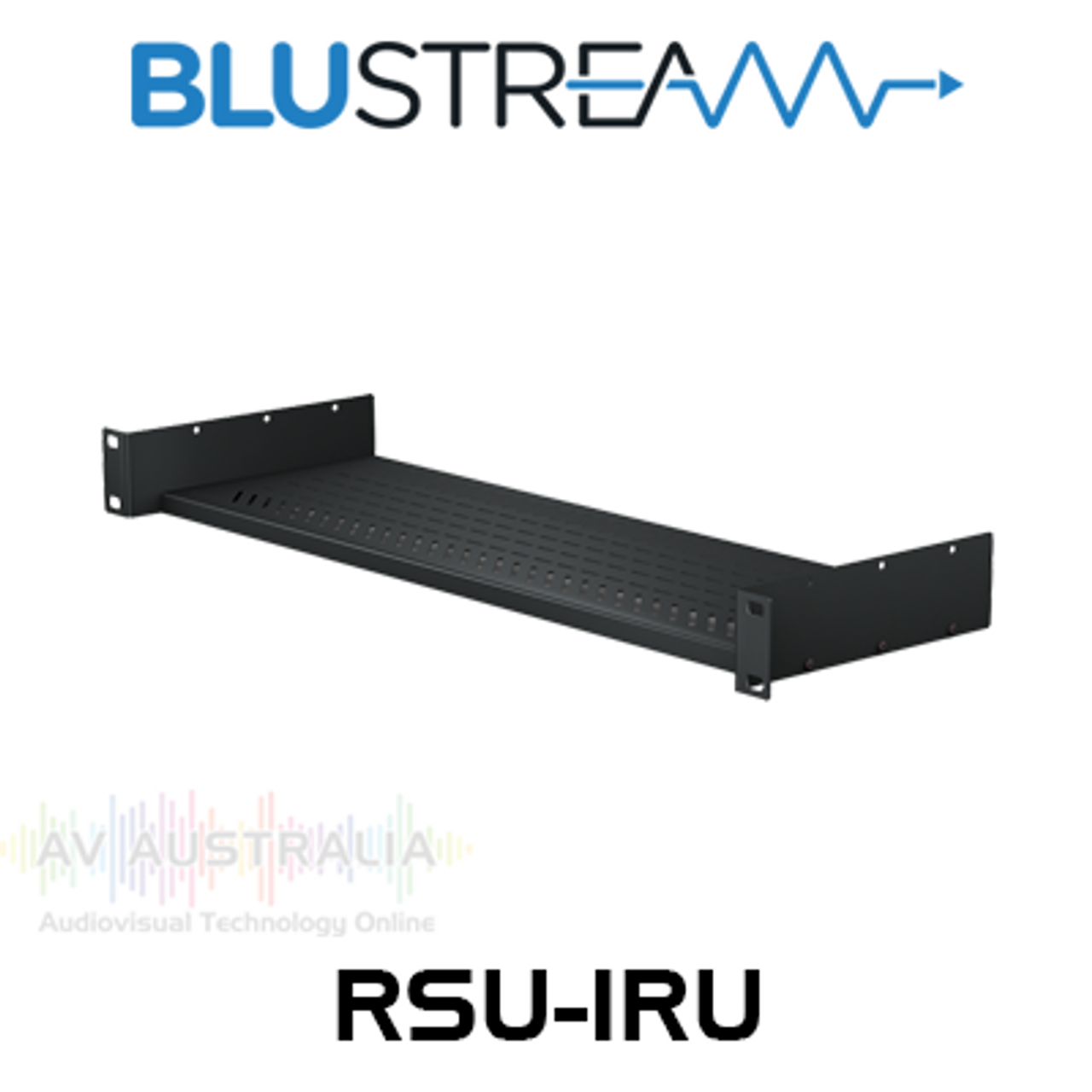 BluStream RSU-1RU Universal 1RU Rack Shelf Unit