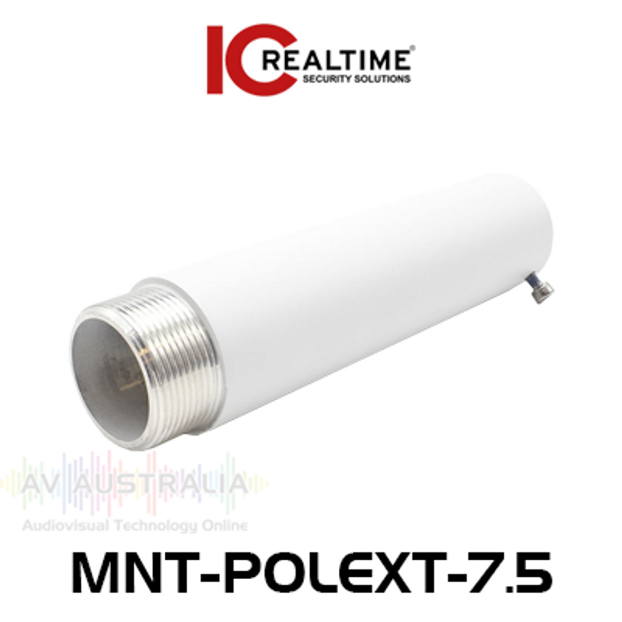 IC Realtime 7.5" Extension Pole with 1.5" Threads