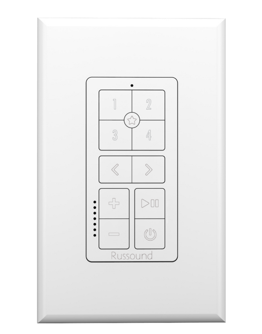 Russound IPK-1 Single-Gang IP Keypad