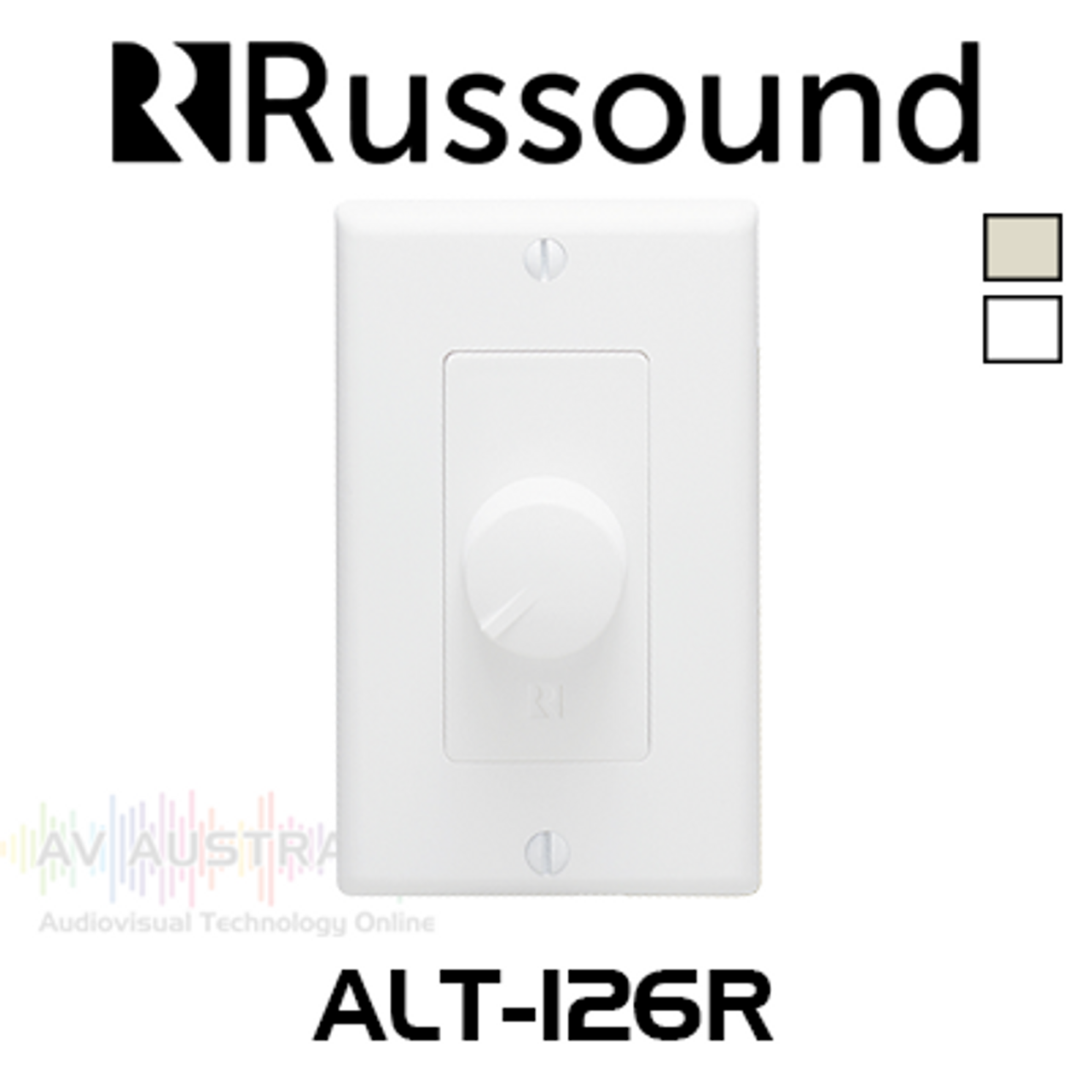 Russound 126W Impedance Matching Volume Control Wallplate