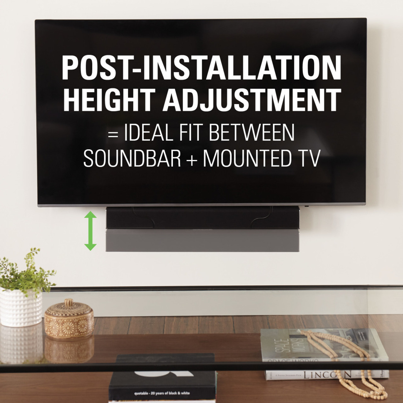 Sanus SASB1 Universal Soundbar Mount For 32"-90" Displays