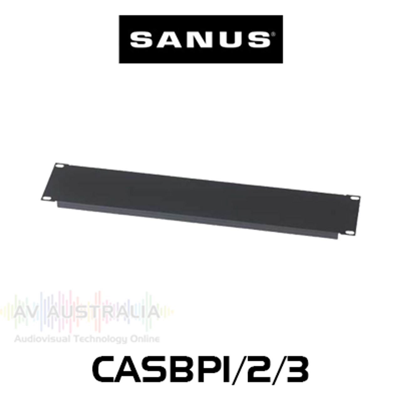 Sanus 1U/2U/3U Steel Flat Blanking Plate