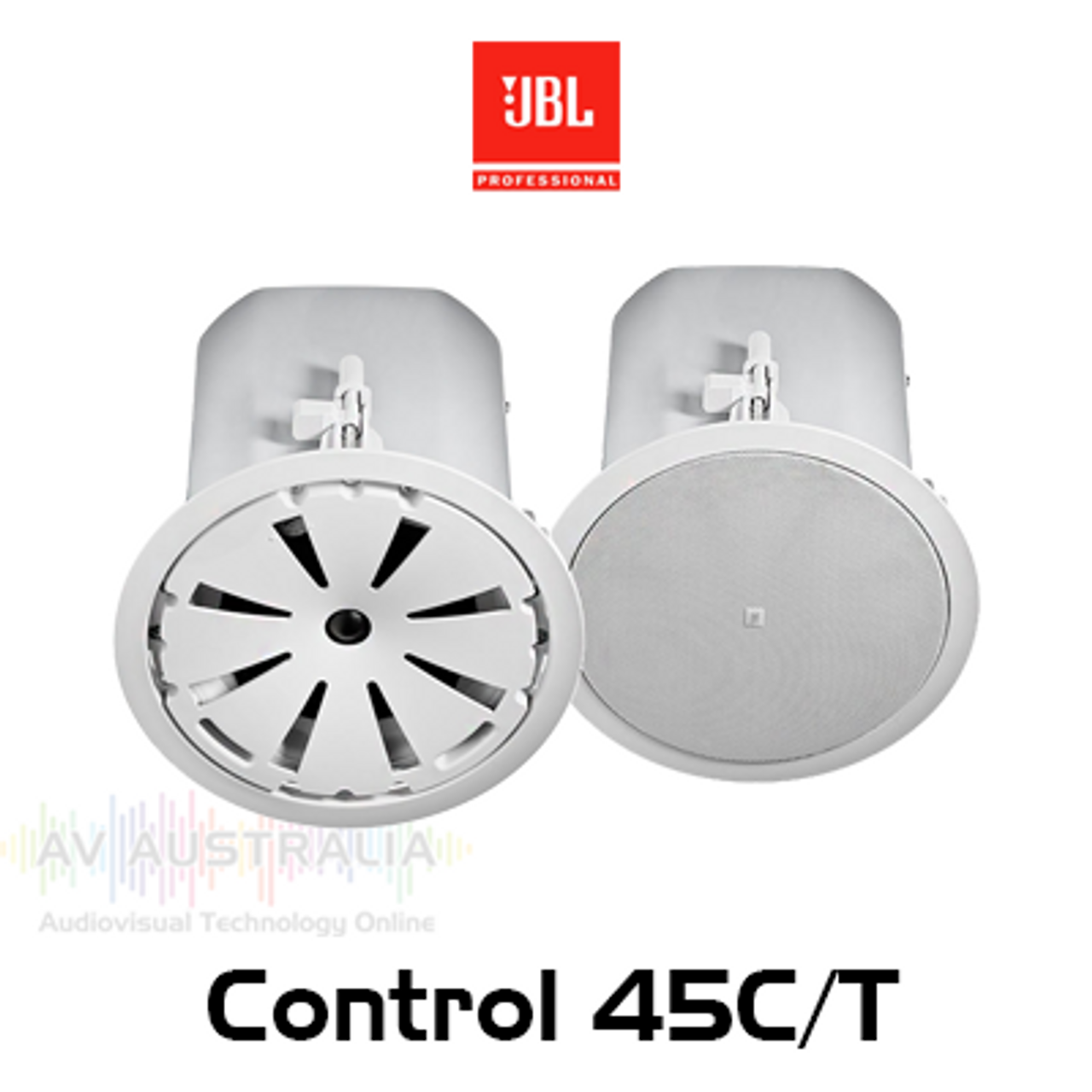 JBL Control 45C/T 5.25" 8 ohm 70/100V Coaxial In-Ceiling Loudspeakers (Pair)