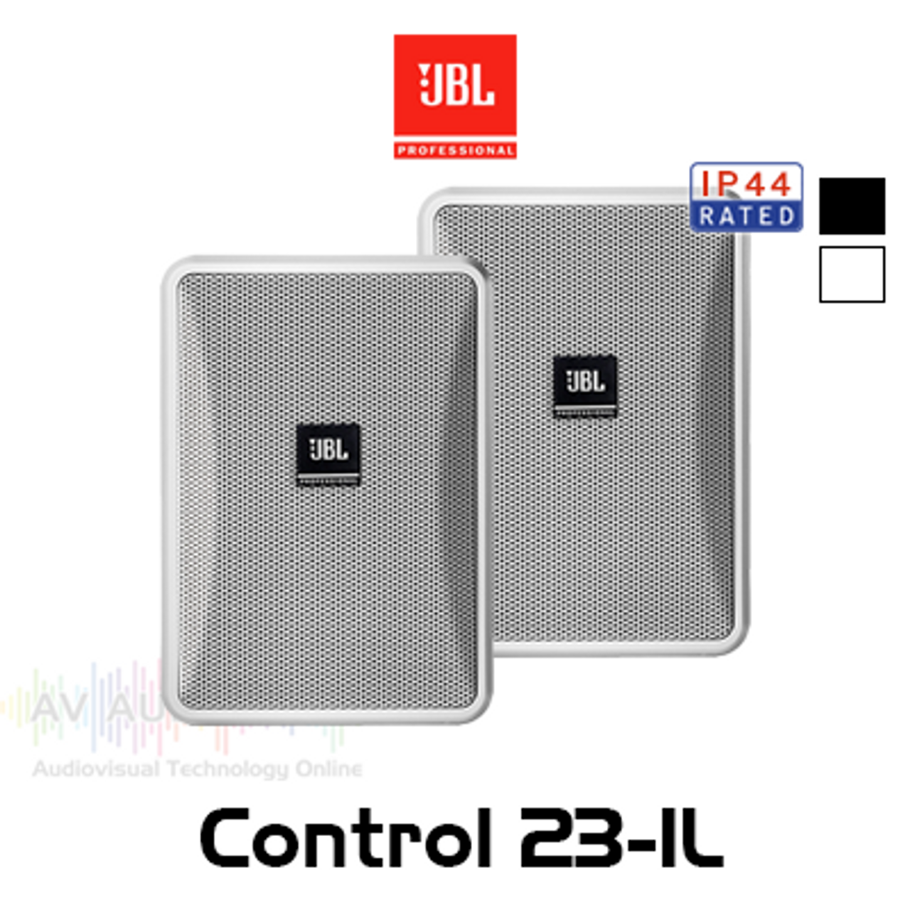 JBL Control 23-1L 3" 8 ohm Background/Foreground Ultra Compact Outdoor Speakers (Pair)