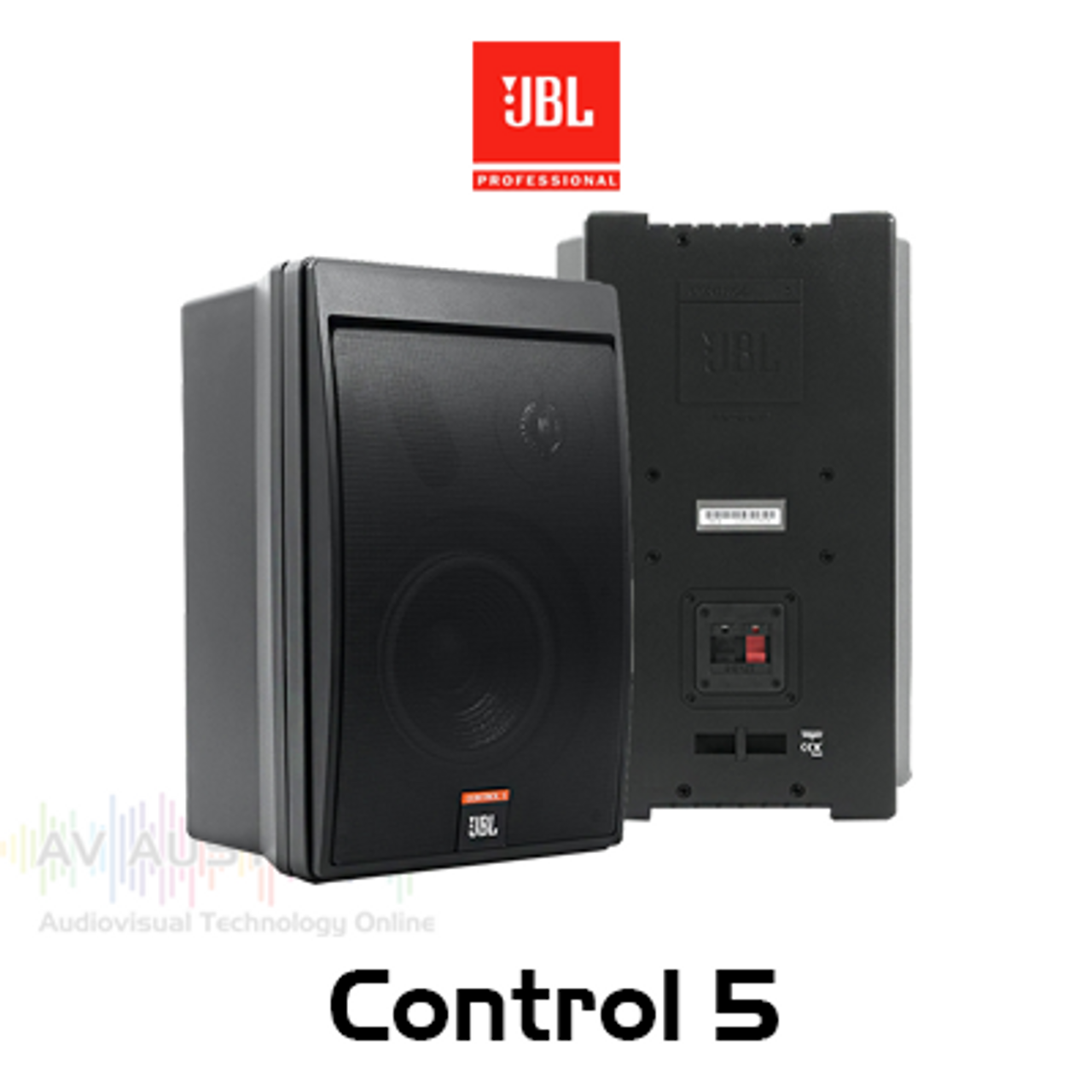 JBL Control 5 6.5" 4 ohm Compact Control Monitor Loudspeaker System (Pair)
