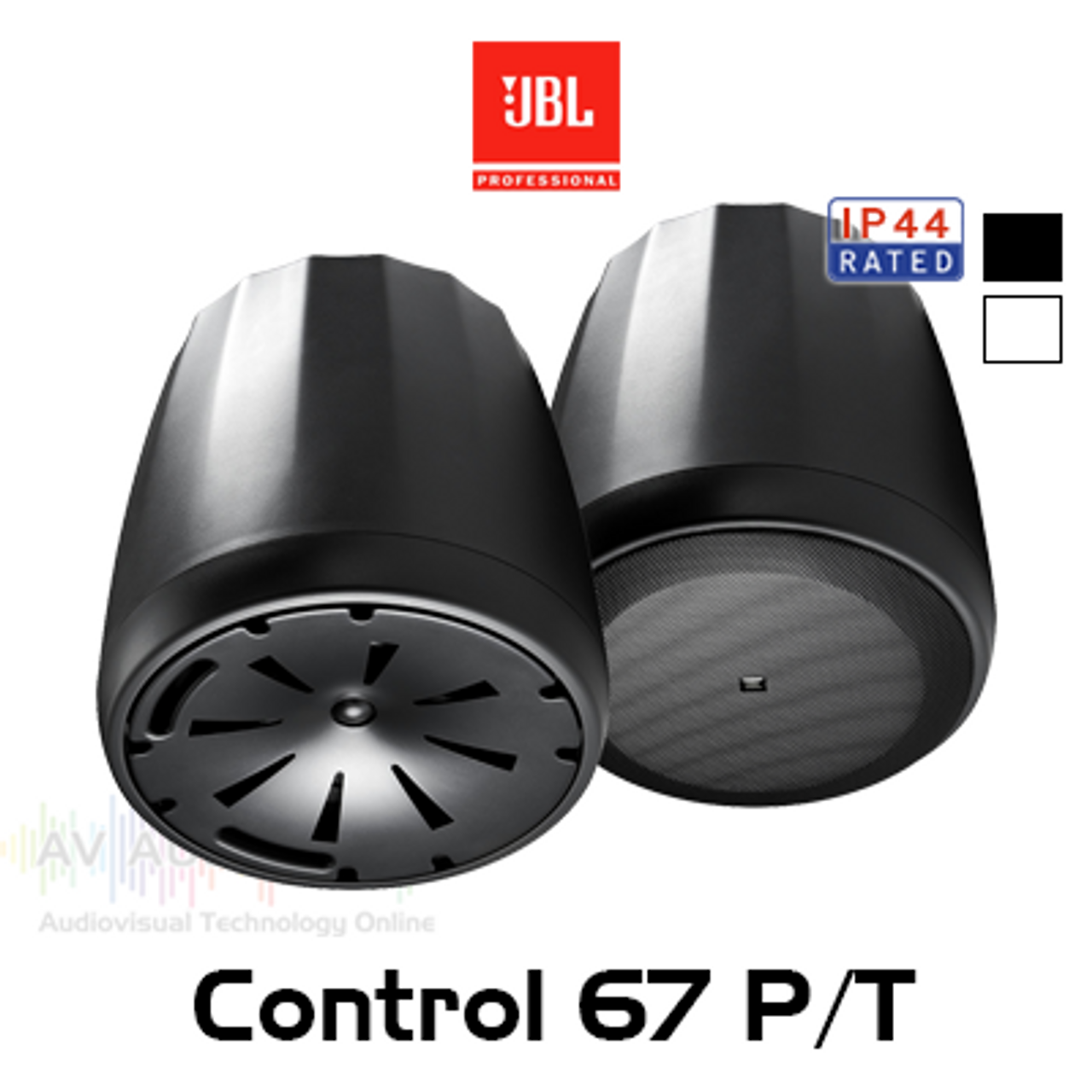 JBL Control 67 P/T 6.5" Full Range 8 ohm 70/100V Extended Range Pendant Speakers (Pair)