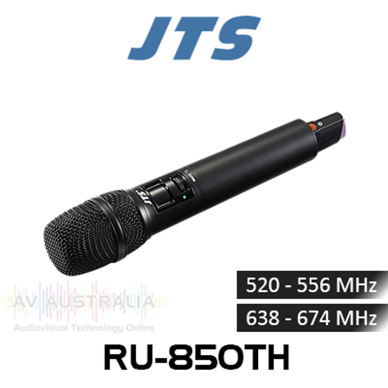 JTS RU-850TH UHF Wireless Handheld Mic Transmitter With Dynamic Capsule