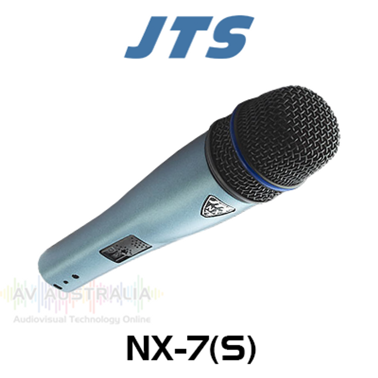 JTS NX-7(S) Instrument / Vocals Slim Dynamic Microphone (3P XLR)