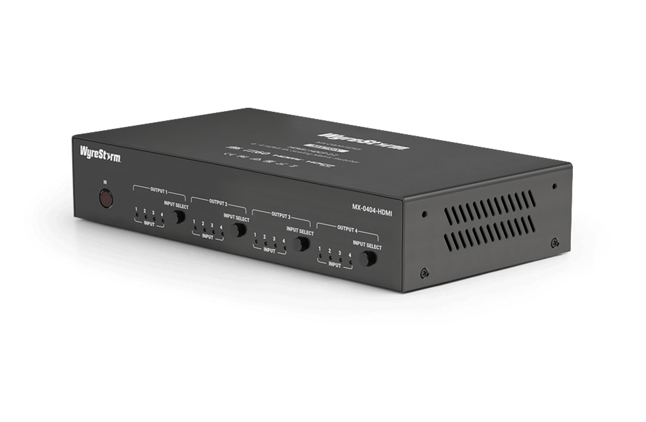 WyreStorm 4x4 4K60 HDR HDMI Matrix Switcher with Scaler | AV Australia ...