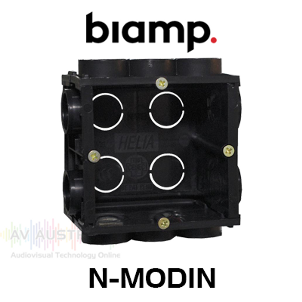 Biamp N-MODIN Helia Built-In Box For Wall Controls